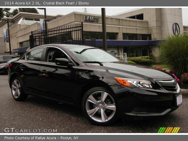 2014 Acura ILX 2.0L in Crystal Black Pearl