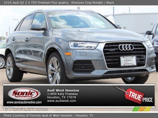 2016 Audi Q3 2.0 TSFI Premium Plus quattro in Monsoon Gray Metallic
