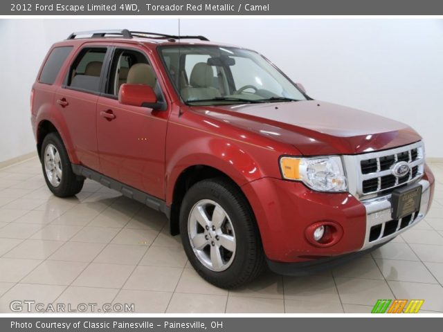 2012 Ford Escape Limited 4WD in Toreador Red Metallic