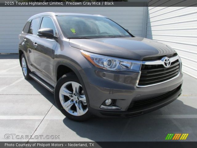 2015 Toyota Highlander Limited in Predawn Gray Mica