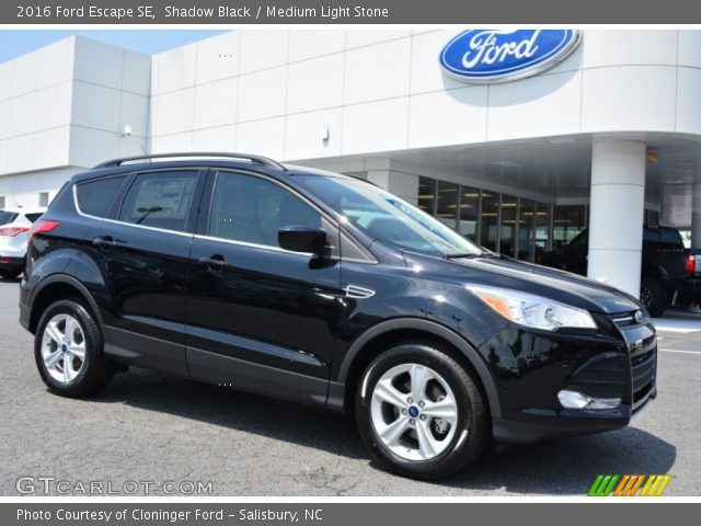 2016 Ford Escape SE in Shadow Black