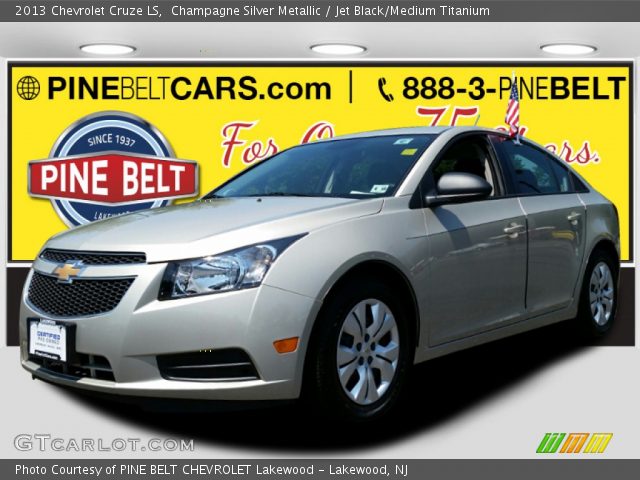 2013 Chevrolet Cruze LS in Champagne Silver Metallic