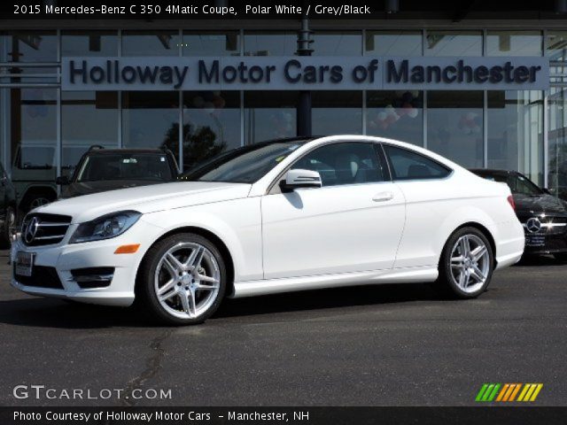 2015 Mercedes-Benz C 350 4Matic Coupe in Polar White