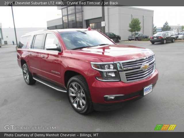 2015 Chevrolet Suburban LTZ 4WD in Crystal Red Tintcoat