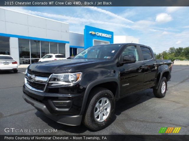 2015 Chevrolet Colorado WT Crew Cab 4WD in Black