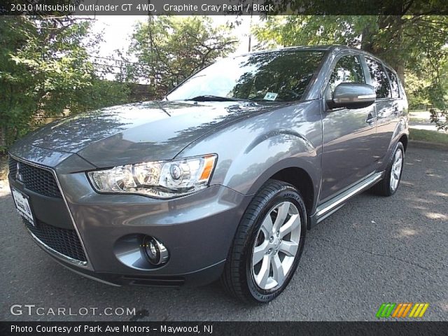 2010 Mitsubishi Outlander GT 4WD in Graphite Gray Pearl