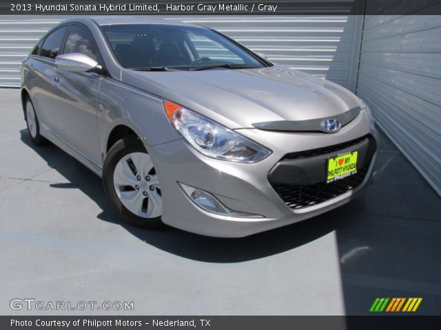 2013 Hyundai Sonata Hybrid Limited in Harbor Gray Metallic