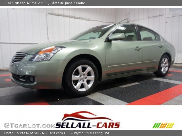 2007 Nissan Altima 2.5 SL in Metallic Jade