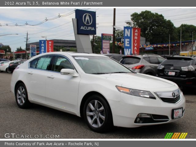 2012 Acura TL 3.5 in Bellanova White Pearl