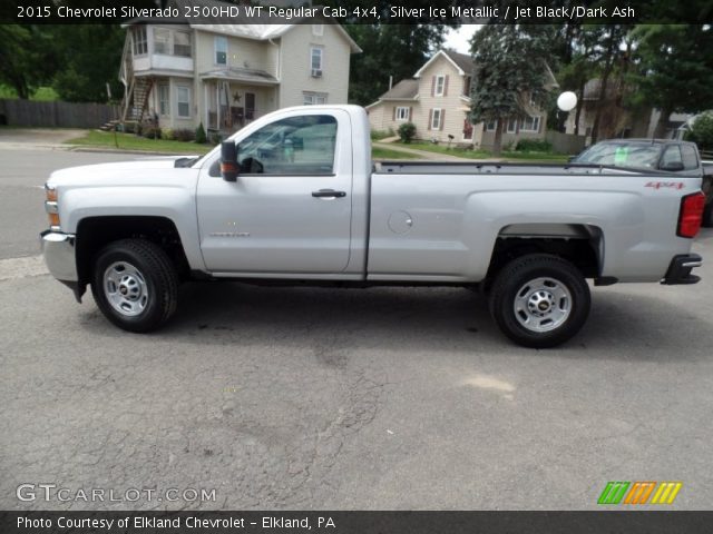 2015 Chevrolet Silverado 2500HD WT Regular Cab 4x4 in Silver Ice Metallic