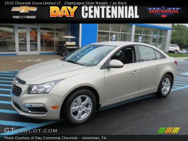 2016 Chevrolet Cruze Limited LT in Champagne Silver Metallic