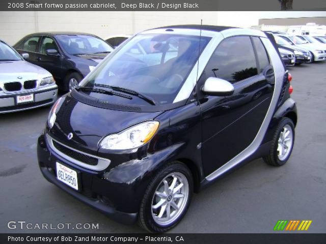 2008 Smart fortwo passion cabriolet in Deep Black