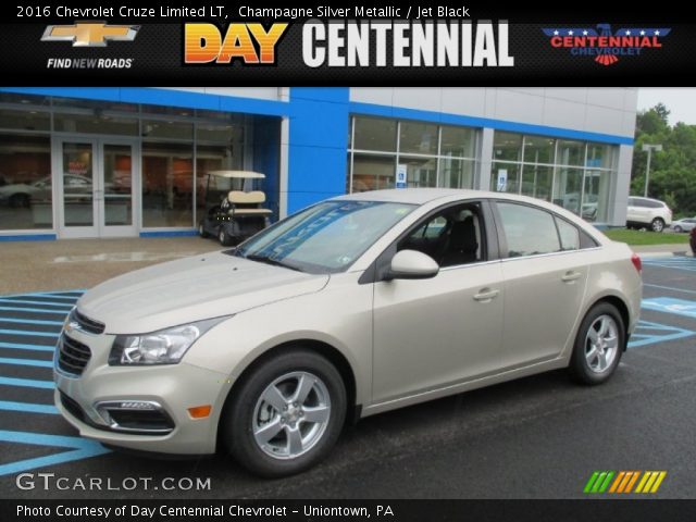 2016 Chevrolet Cruze Limited LT in Champagne Silver Metallic