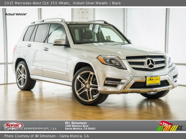 2015 Mercedes-Benz GLK 350 4Matic in Iridium Silver Metallic