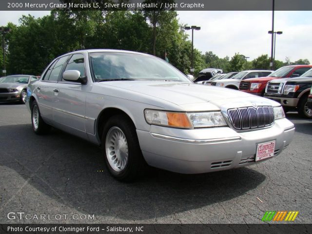 2000 Mercury Grand Marquis LS in Silver Frost Metallic