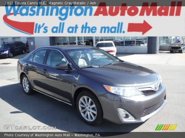 2012 Toyota Camry XLE in Magnetic Gray Metallic
