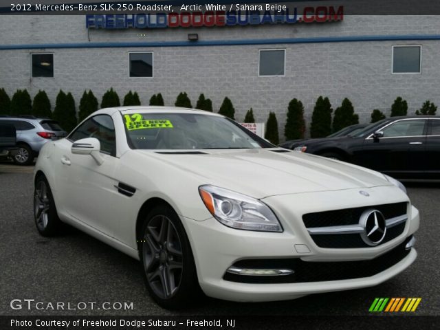 2012 Mercedes-Benz SLK 250 Roadster in Arctic White