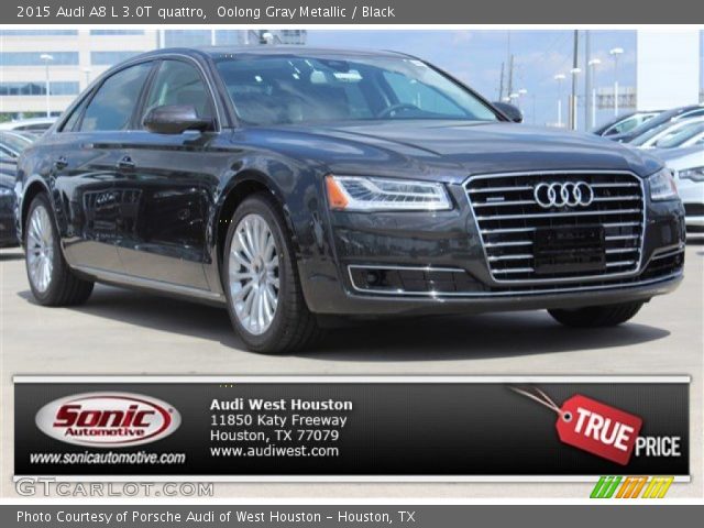 2015 Audi A8 L 3.0T quattro in Oolong Gray Metallic