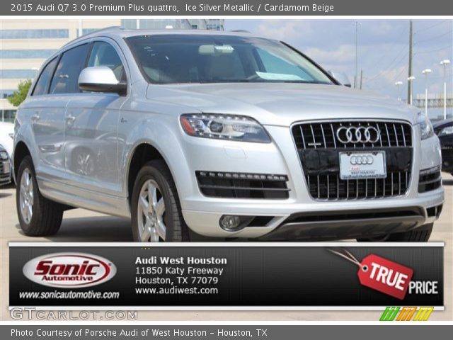 2015 Audi Q7 3.0 Premium Plus quattro in Ice Silver Metallic