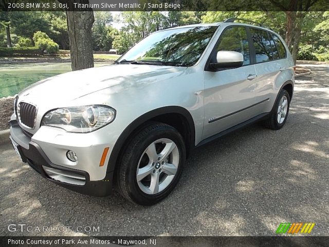 2008 BMW X5 3.0si in Titanium Silver Metallic