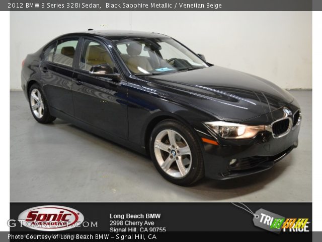 2012 BMW 3 Series 328i Sedan in Black Sapphire Metallic