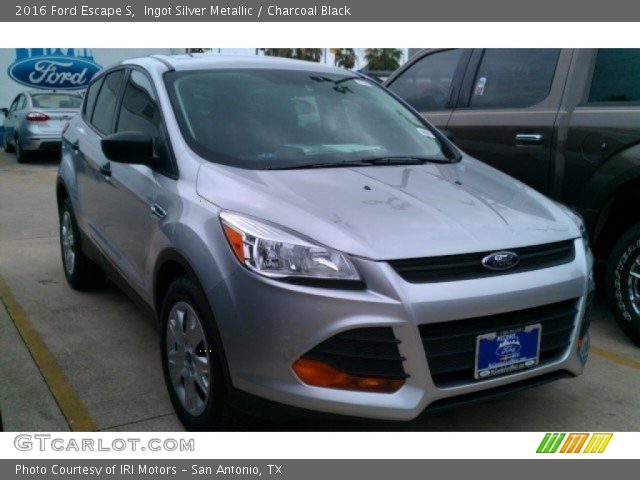 2016 Ford Escape S in Ingot Silver Metallic