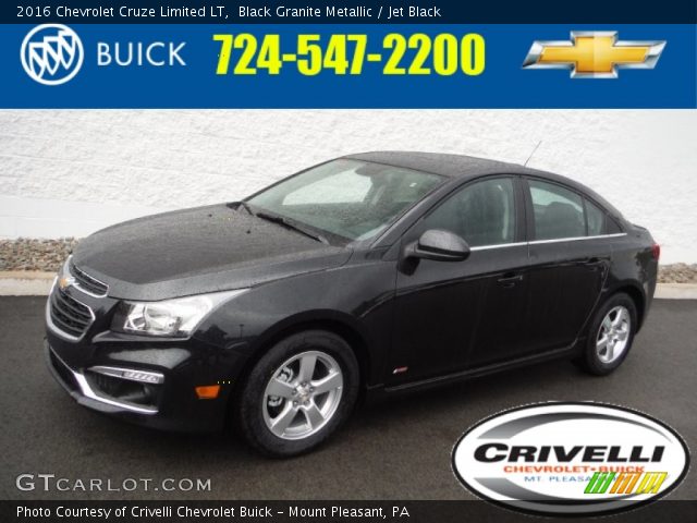 2016 Chevrolet Cruze Limited LT in Black Granite Metallic