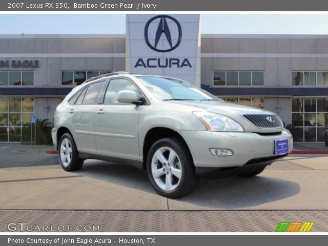 2007 Lexus RX 350 in Bamboo Green Pearl