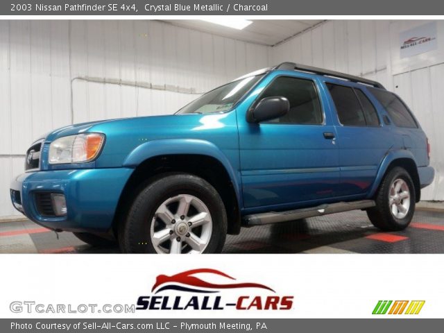 2003 Nissan Pathfinder SE 4x4 in Crystal Blue Metallic