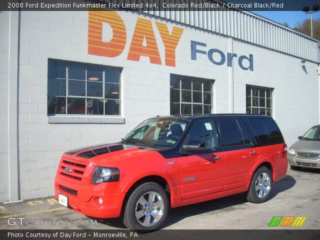 2008 Ford Expedition Funkmaster Flex Limited 4x4 in Colorado Red/Black