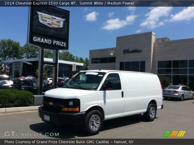 2014 Chevrolet Express 1500 Cargo WT in Summit White
