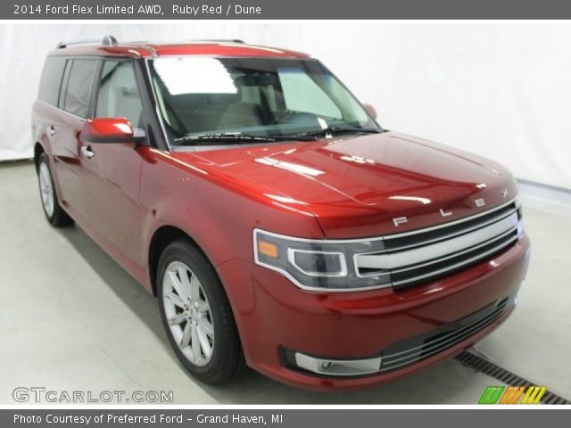 2014 Ford Flex Limited AWD in Ruby Red