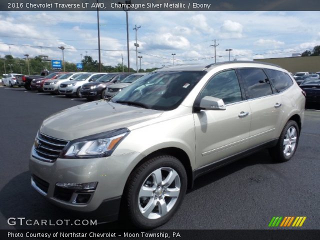 2016 Chevrolet Traverse LT AWD in Champagne Silver Metallic