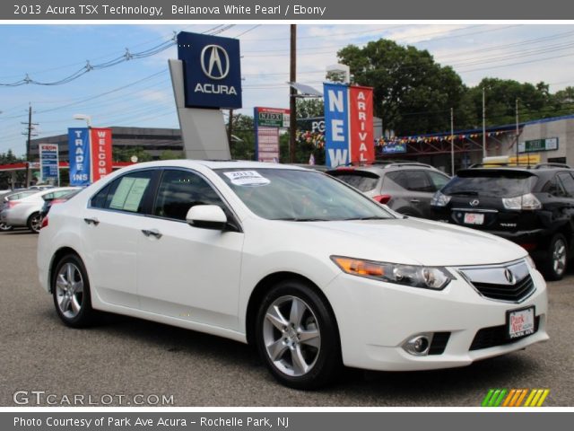 2013 Acura TSX Technology in Bellanova White Pearl