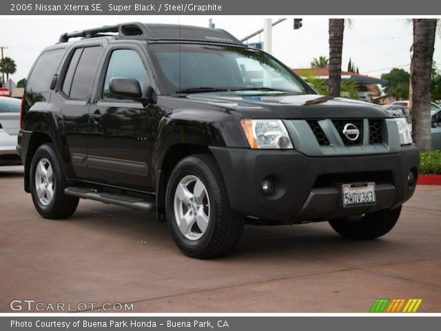 2006 Nissan Xterra SE in Super Black