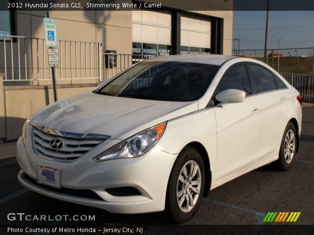 2012 Hyundai Sonata GLS in Shimmering White