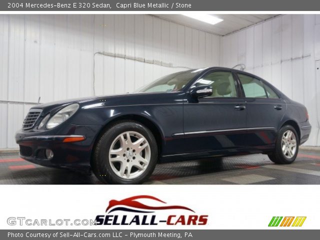2004 Mercedes-Benz E 320 Sedan in Capri Blue Metallic