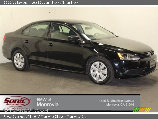 2011 Volkswagen Jetta S Sedan in Black