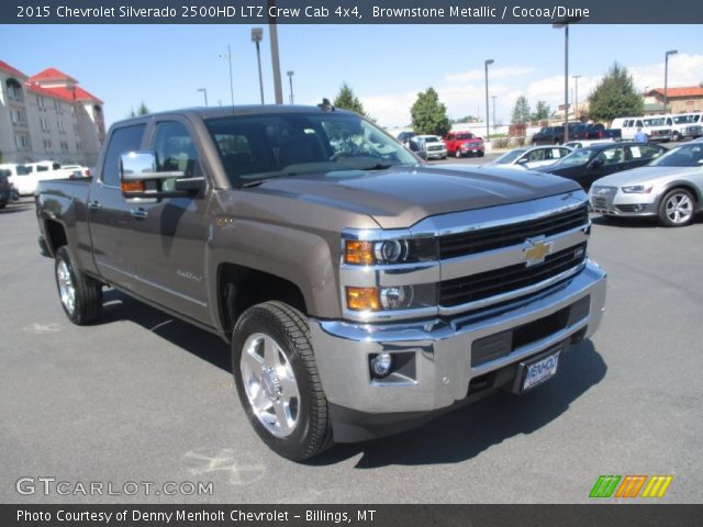 2015 Chevrolet Silverado 2500HD LTZ Crew Cab 4x4 in Brownstone Metallic