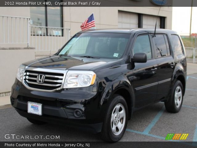 2012 Honda Pilot LX 4WD in Crystal Black Pearl