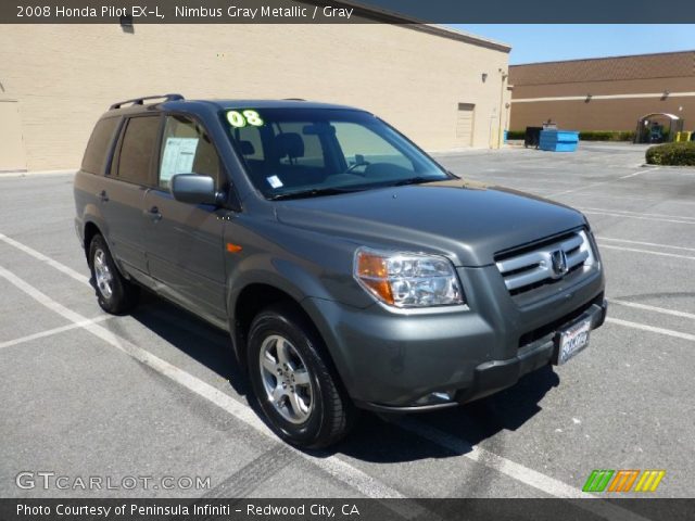 2008 Honda Pilot EX-L in Nimbus Gray Metallic