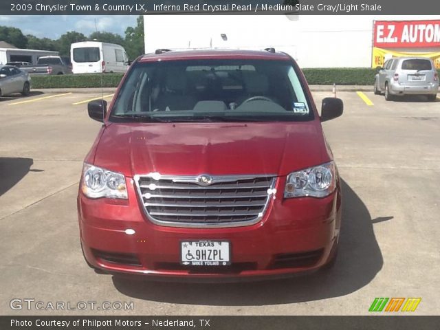 2009 Chrysler Town & Country LX in Inferno Red Crystal Pearl