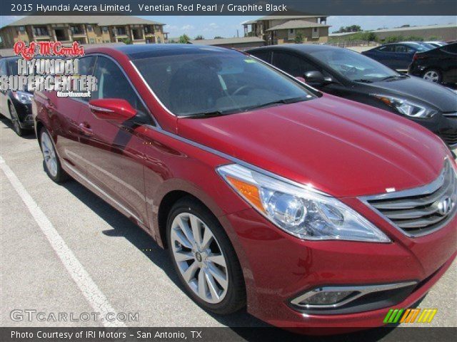 2015 Hyundai Azera Limited in Venetian Red Pearl
