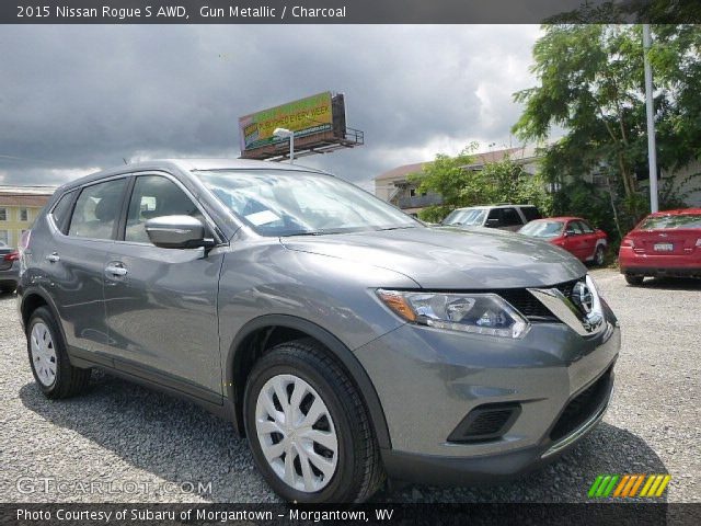 2015 Nissan Rogue S AWD in Gun Metallic