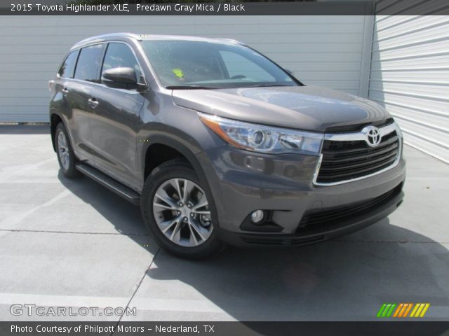 2015 Toyota Highlander XLE in Predawn Gray Mica