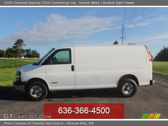 2006 Chevrolet Express 2500 Commercial Van in Summit White