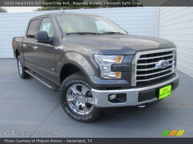 2015 Ford F150 XLT SuperCrew 4x4 in Magnetic Metallic