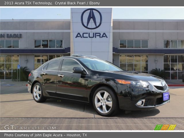 2013 Acura TSX Technology in Crystal Black Pearl