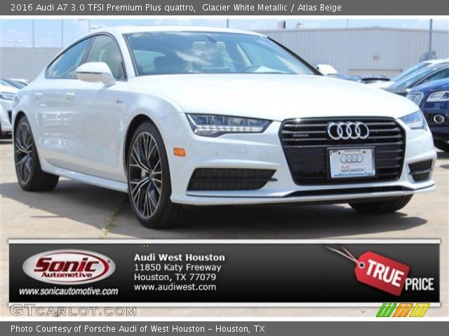 2016 Audi A7 3.0 TFSI Premium Plus quattro in Glacier White Metallic