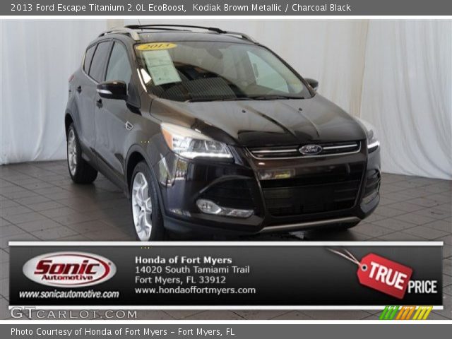 2013 Ford Escape Titanium 2.0L EcoBoost in Kodiak Brown Metallic